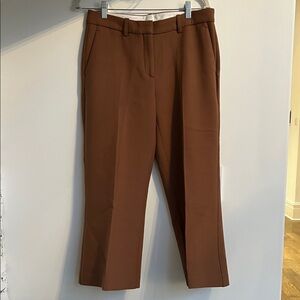 Theory Camel Brown Trousers